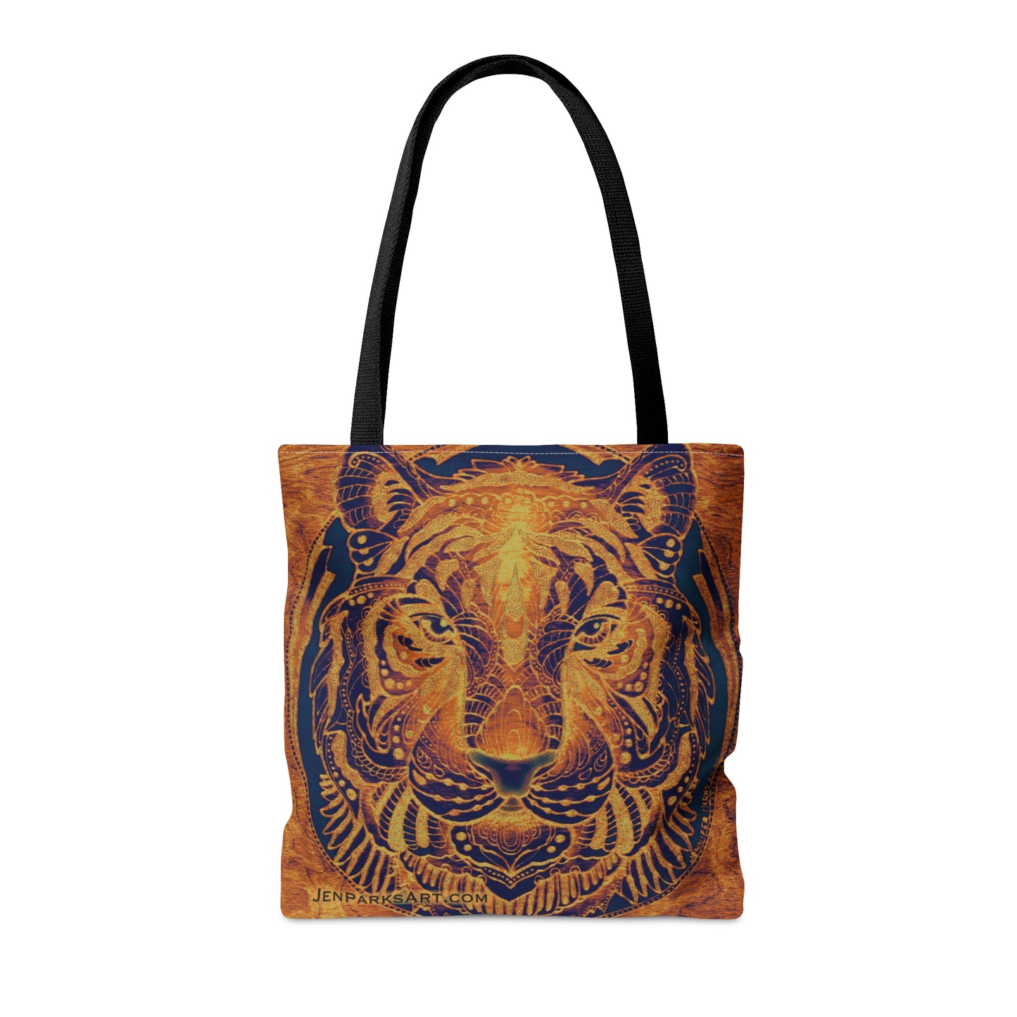 Art Tote Bag Eye of the Tiger Alt