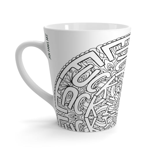 Mayhem Mandala Mug: Fuck it