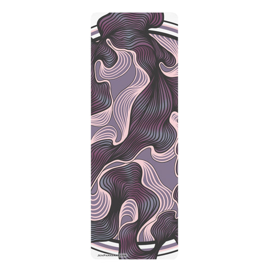 Art Yoga Mat Purple Haze