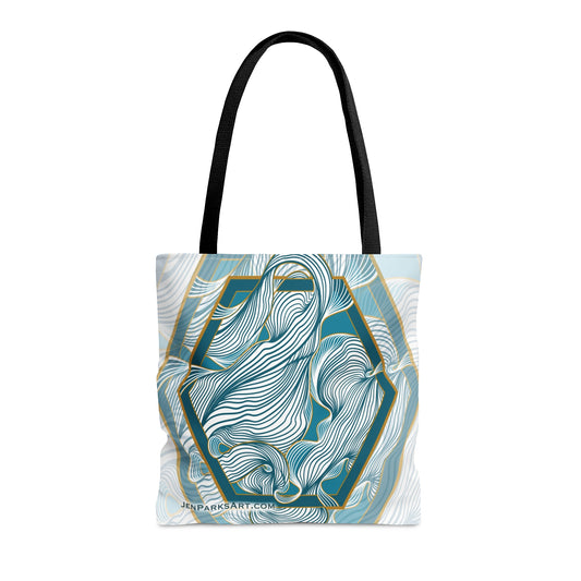Art Tote Bag Jack Frost Flow