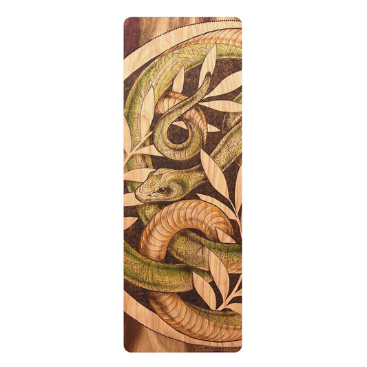 Art Yoga Mat Eden's Garden