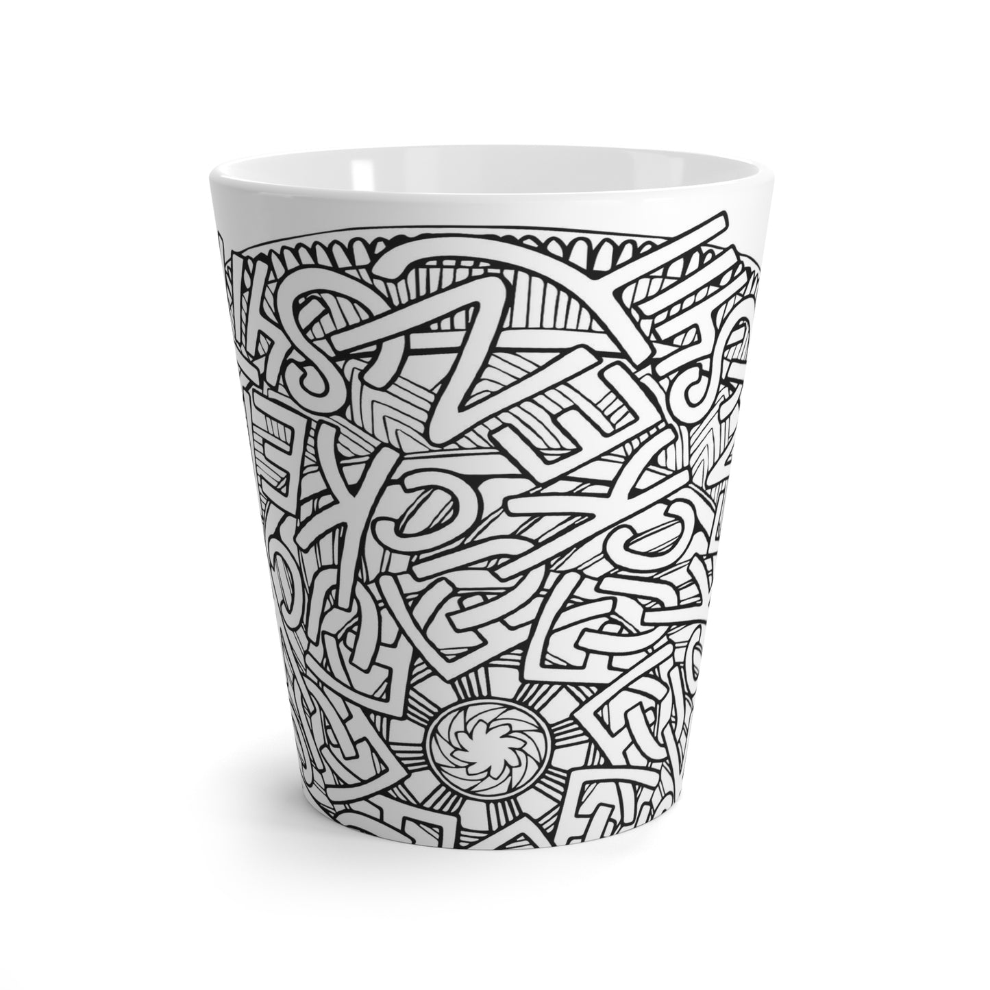 Mayhem Mandala Mug: Fucken shit