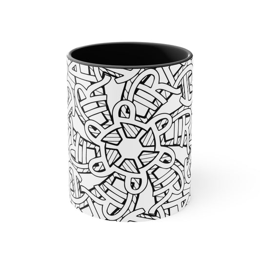 Mandala Mayhem Mug Butt Pirate