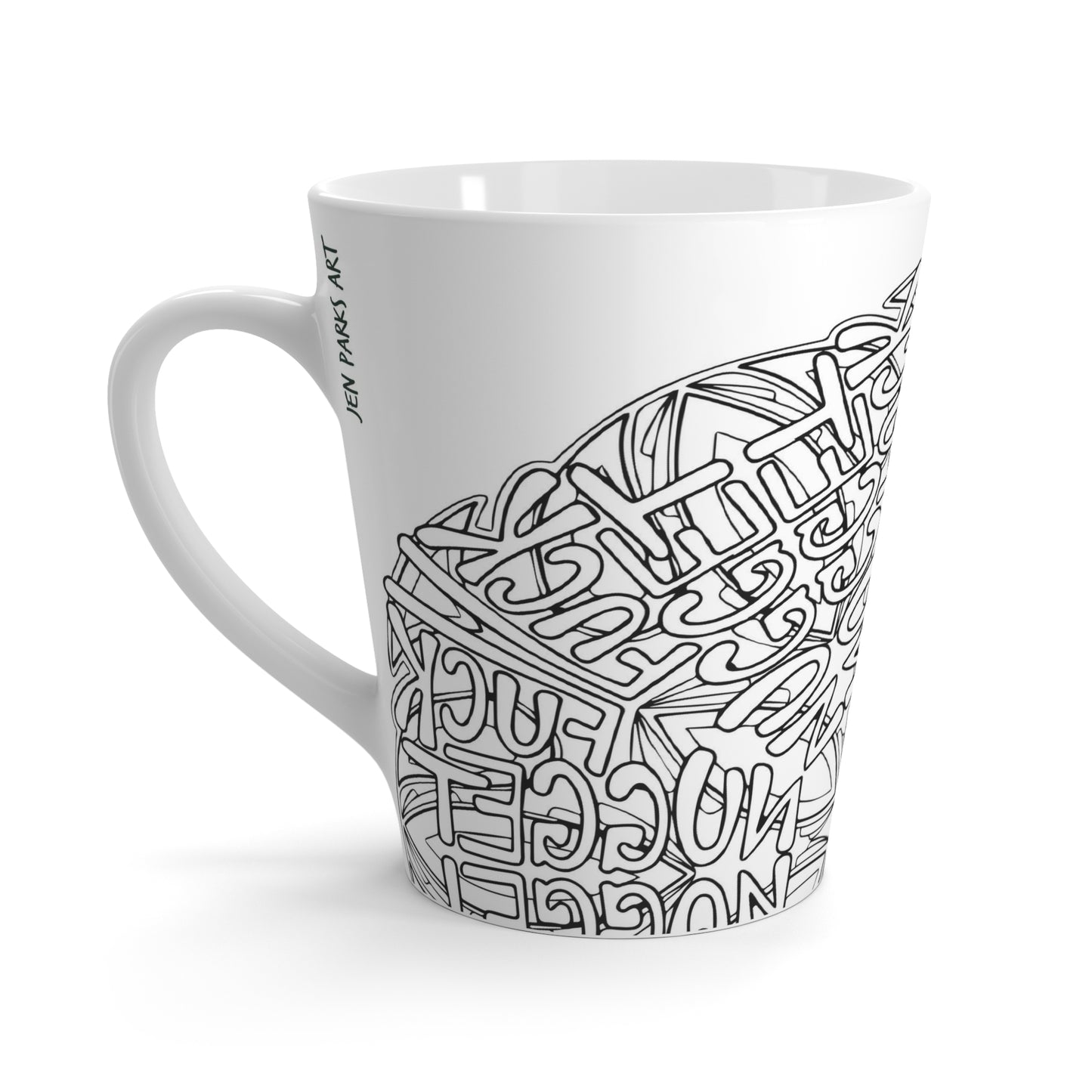 Mayhem Mandala Mug: Fuck Nugget