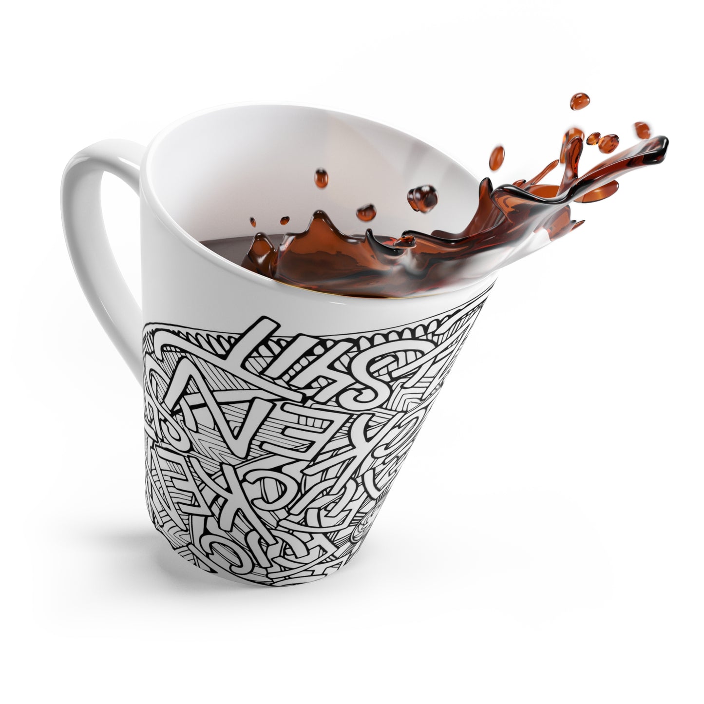 Mayhem Mandala Mug: Fucken shit