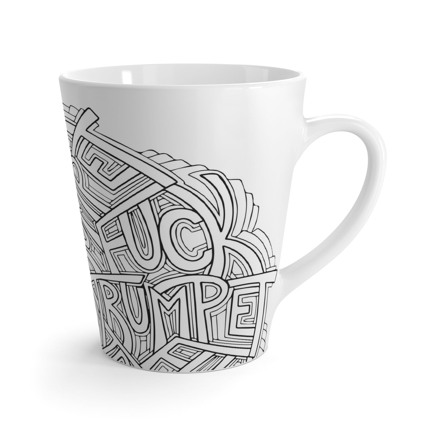 Mayhem Mandala Mug: Fuck Trumpet
