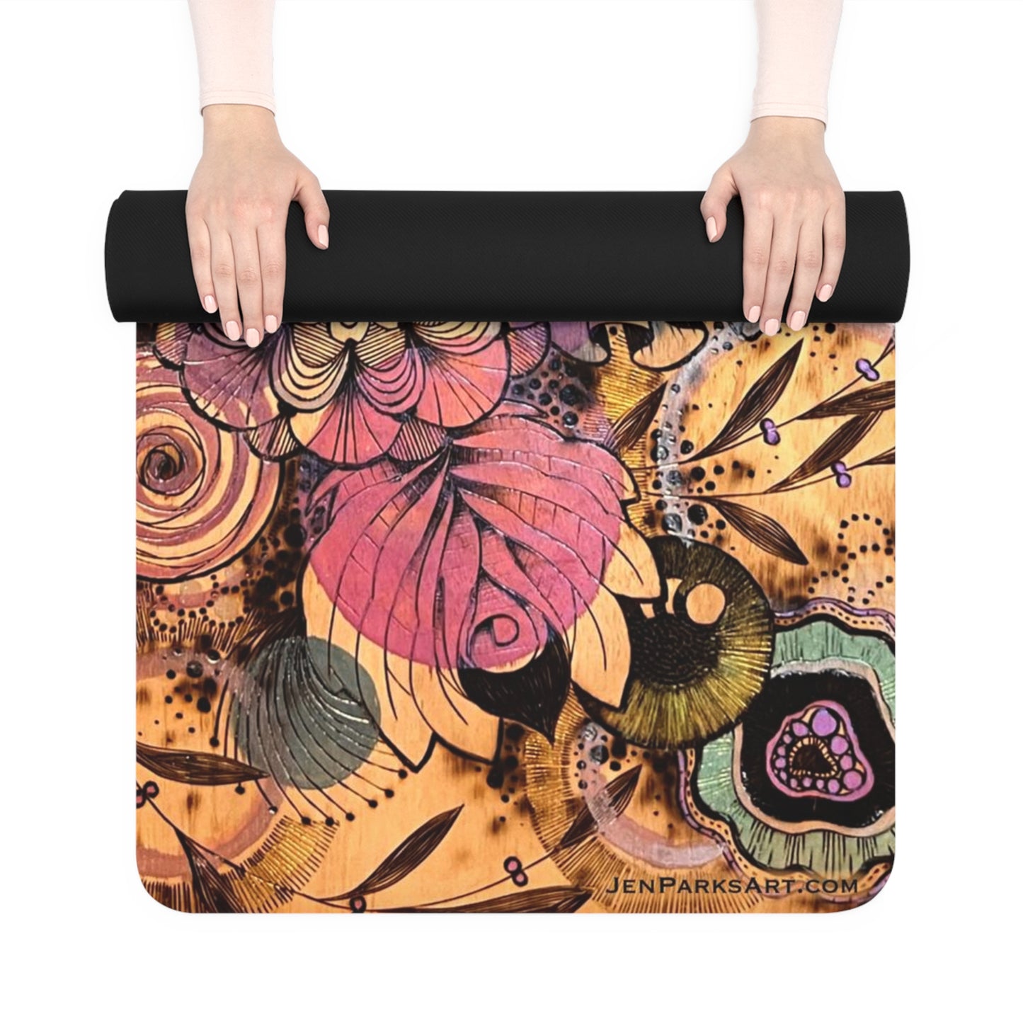 Art Yoga Mat Loosing my Marbles