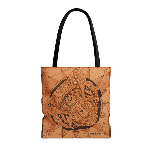 Art Tote Bear Totem