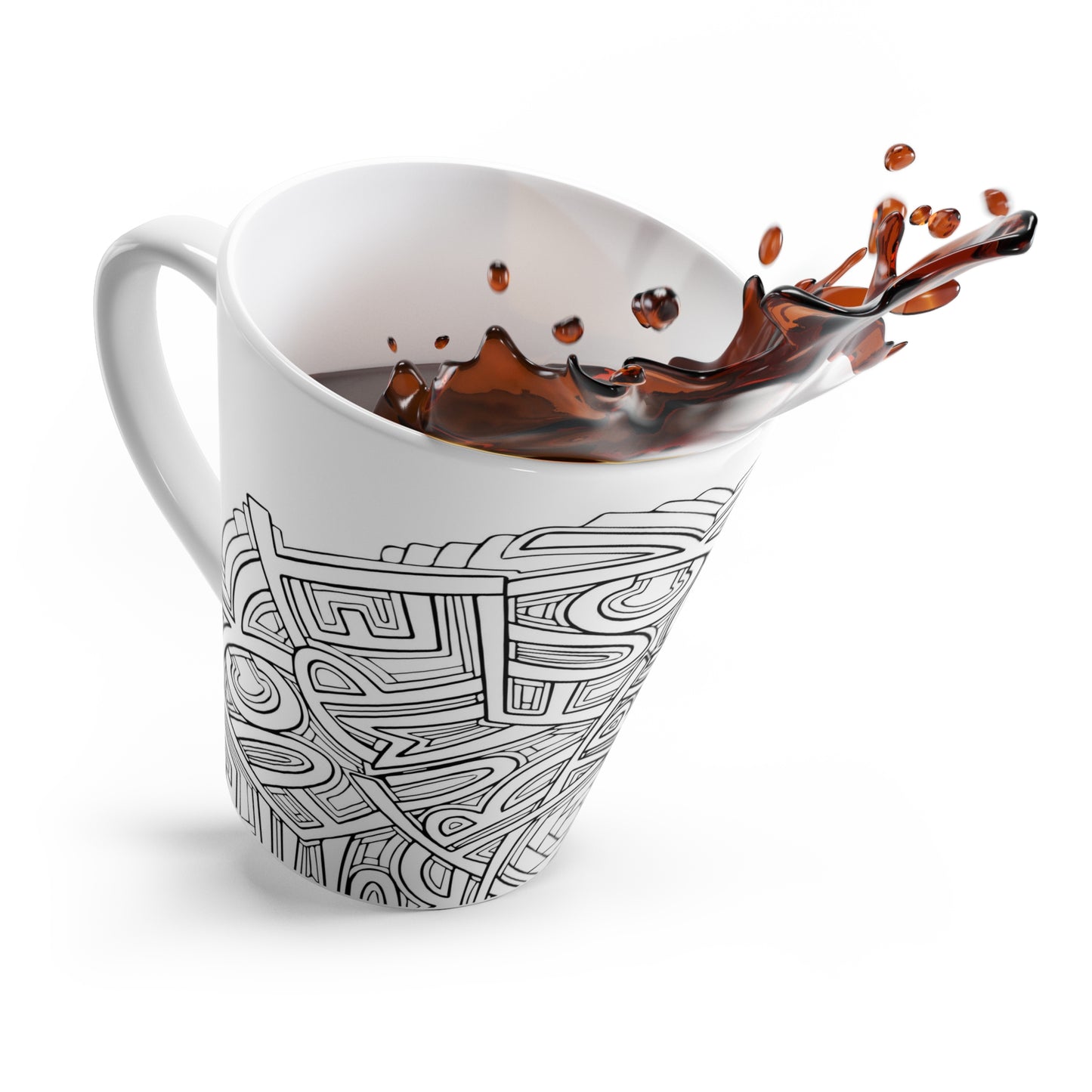 Mayhem Mandala Mug: Fuck Trumpet