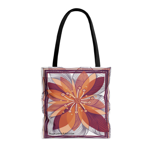 Art Tote Bag Fall Flower