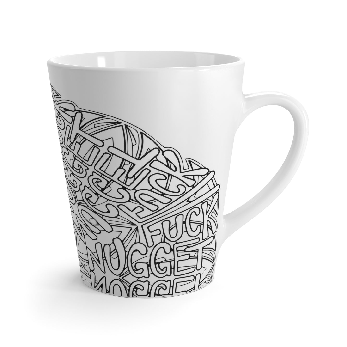 Mayhem Mandala Mug: Fuck Nugget