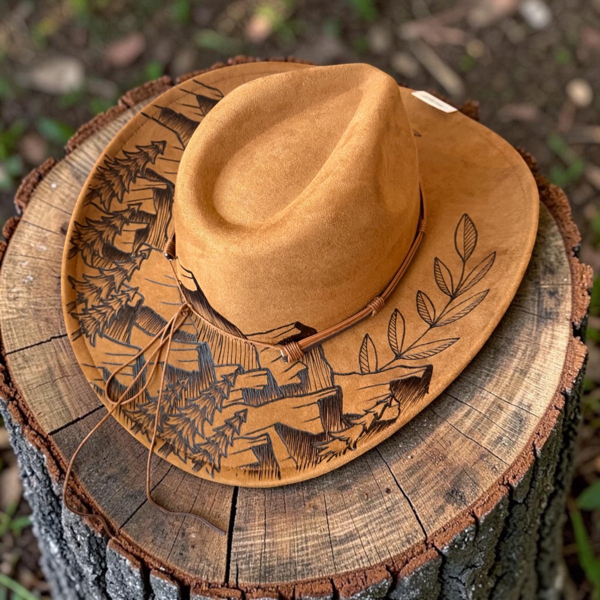Wild & Wander Hand Burned With Original Design