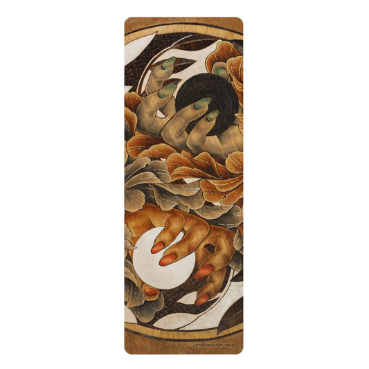 Art Yoga Mat Balance Held