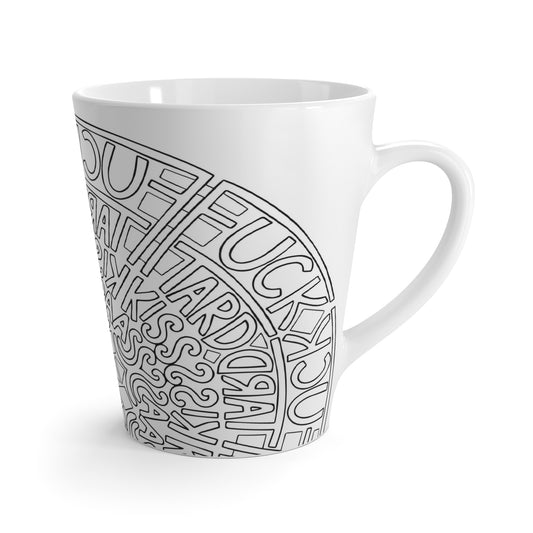 Mayhem Mandala Mug: Fuck Tard Kiss Ass