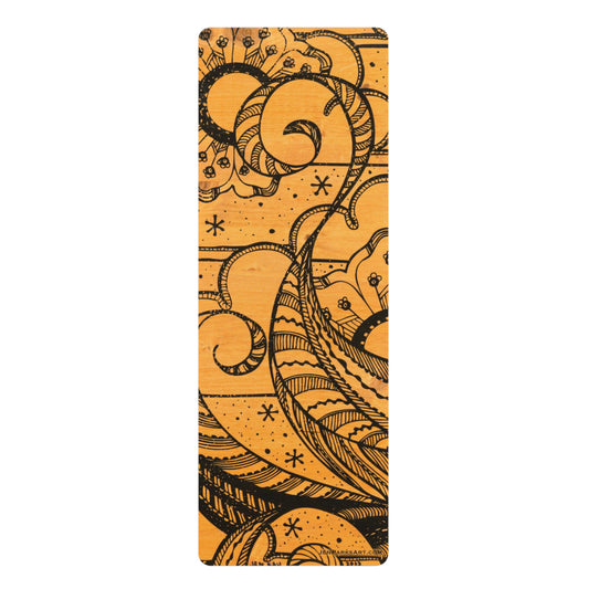 Art Yoga Mat Spring Time