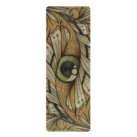 Art Yoga Mat Eye of the Beheld