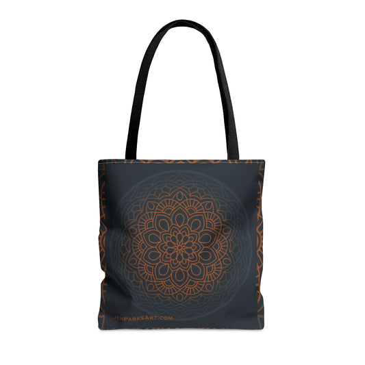 Art Tote Bag Moon Mandala
