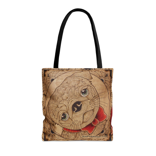 Art Tote Bag Pug Mug