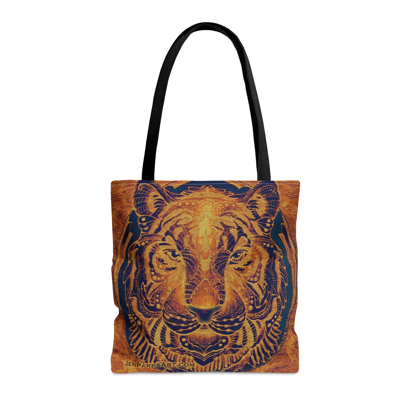 Art Tote Bag Eye of the Tiger Alt