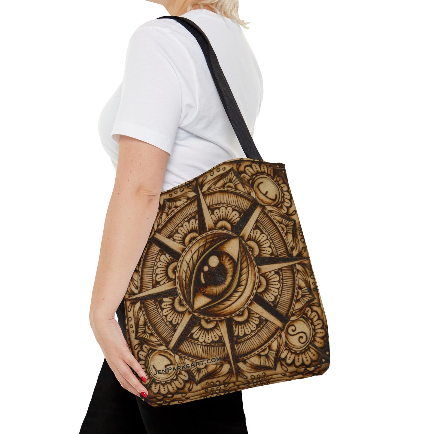 Art Tote Bag Compass eye