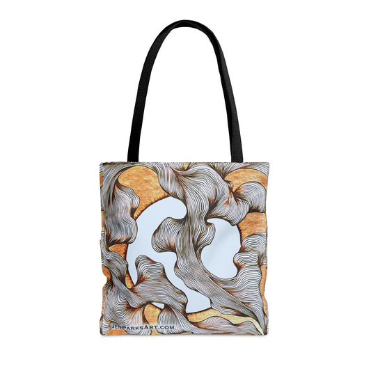 Art Tote Bag Fun Flow