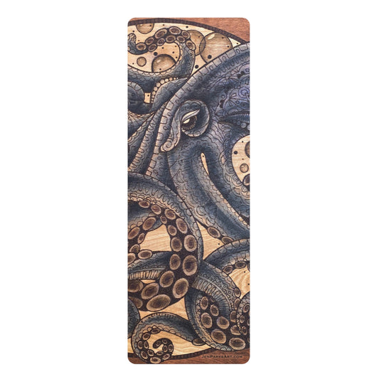 Art Yoga Mat Octopus raw