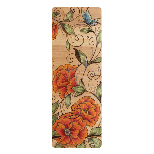 Art Yoga Mat Remember the Fallen