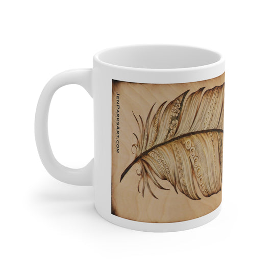 Feather Mug