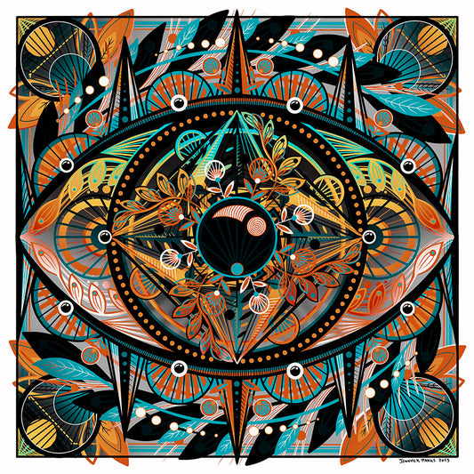 “Eye for Detail” print of original artwork by Jennifer Parks