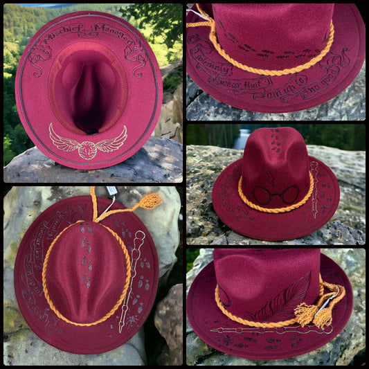 Harry Potter Gryffindor Fedora