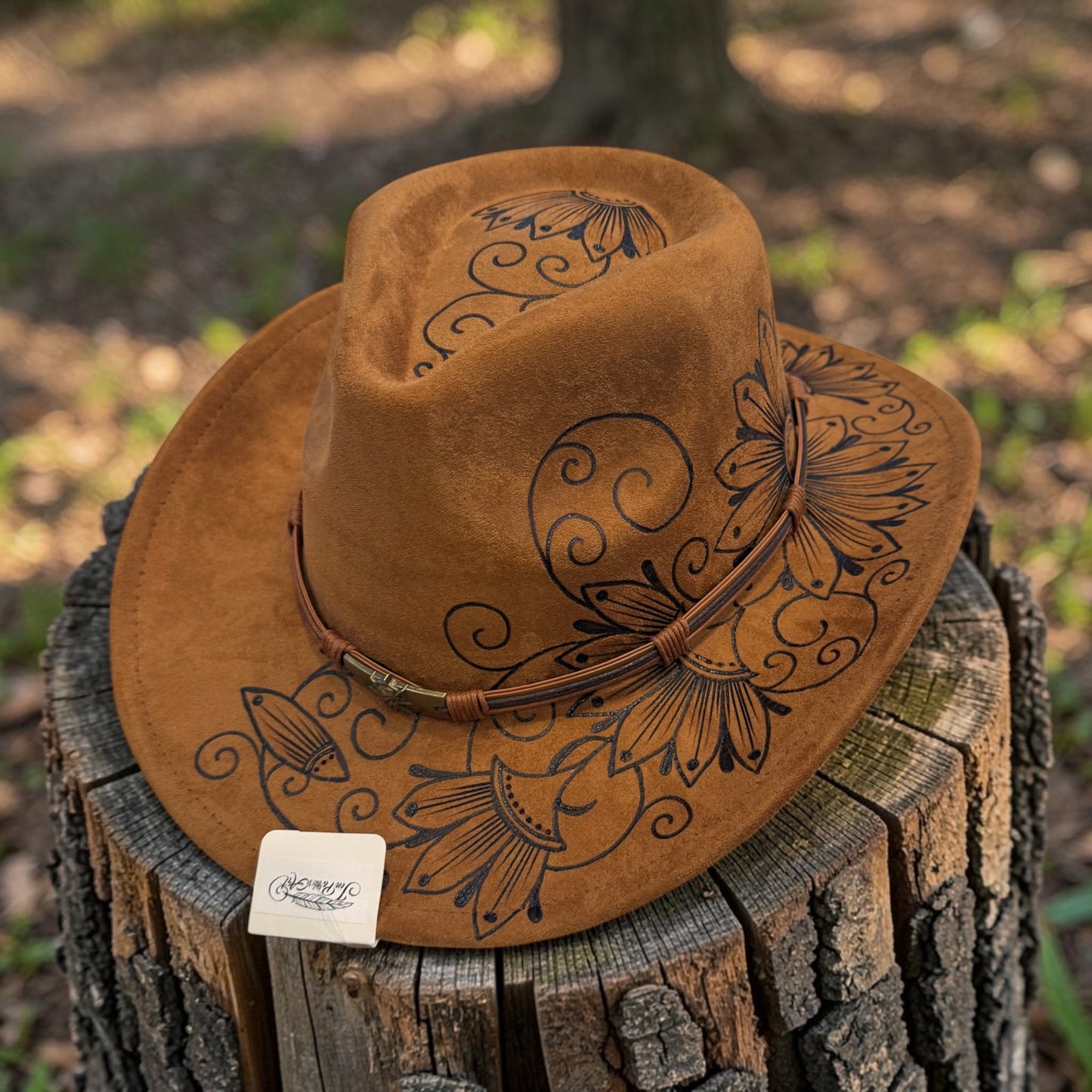 Carmel Abstract Flower Aussie Cowboy