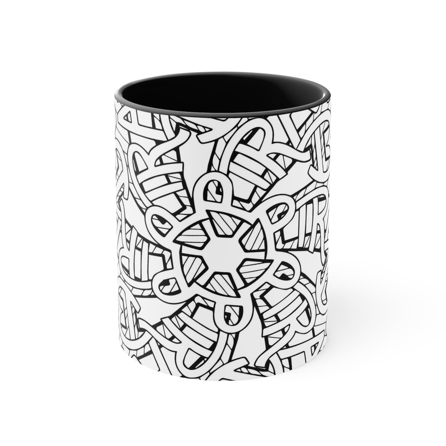 Mandala Mayhem Mug Butt Pirate