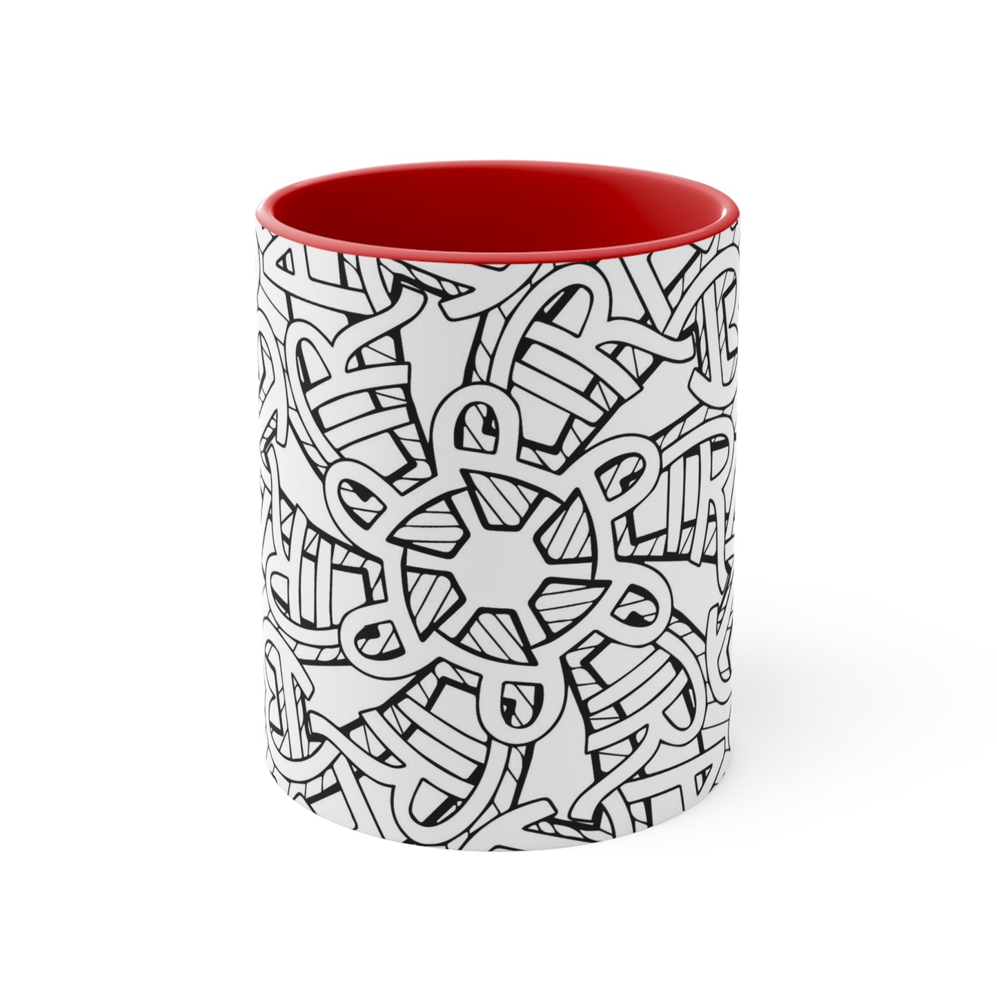 Mandala Mayhem Mug Butt Pirate