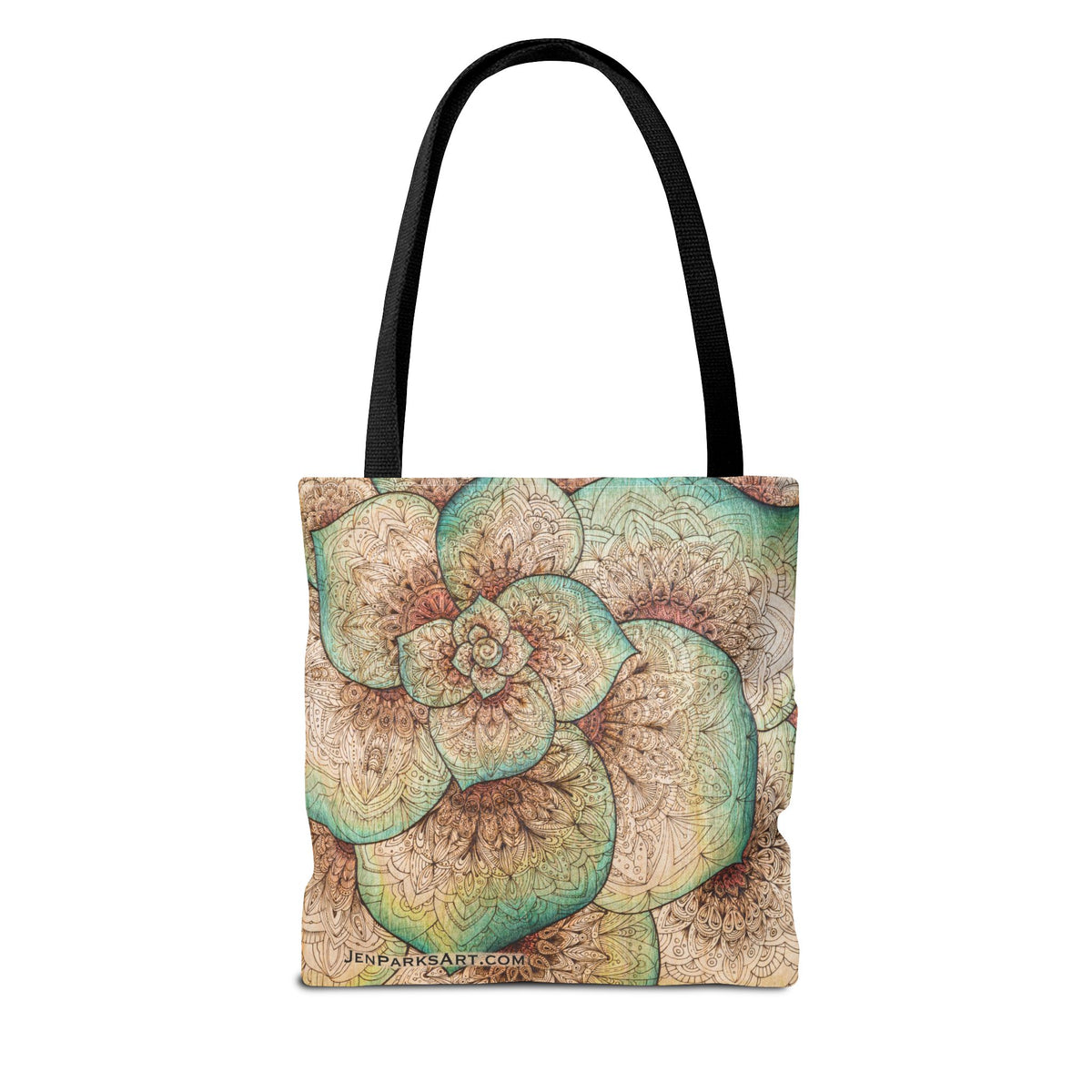 Succulent Art Tote Bag
