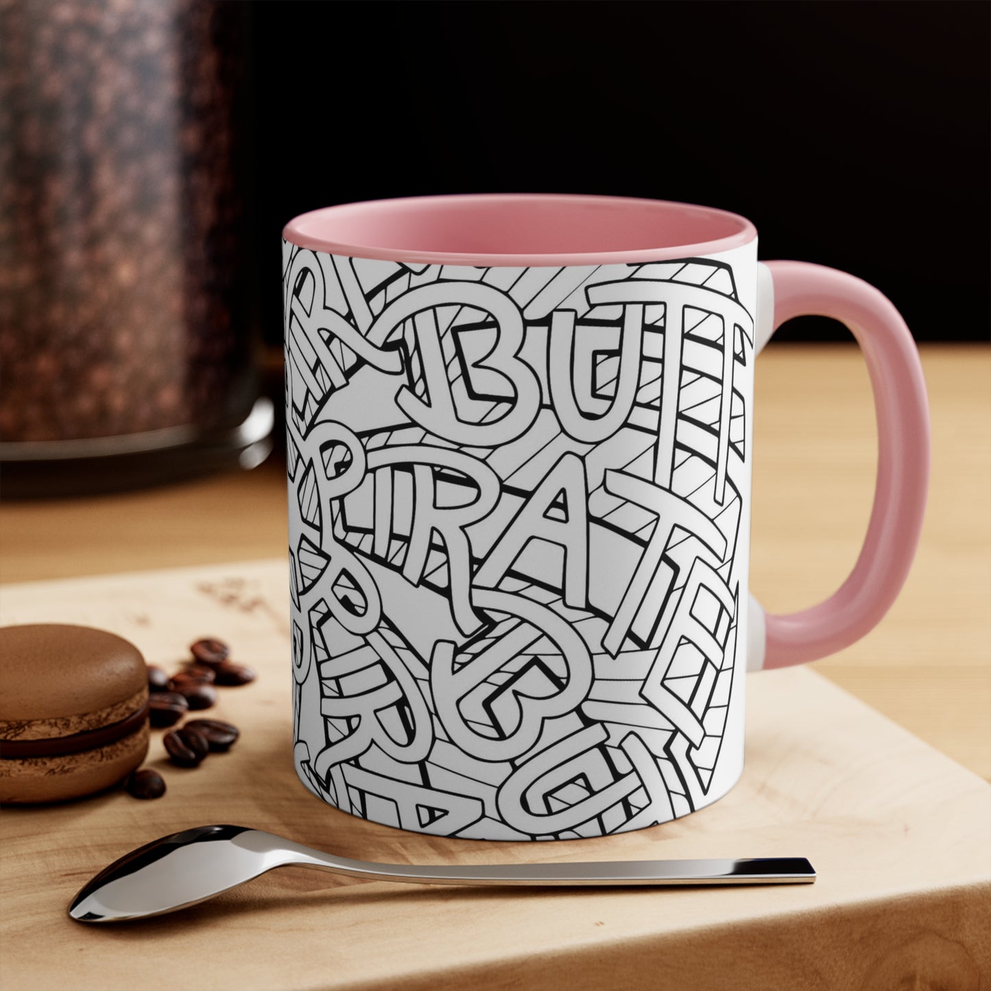 Mandala Mayhem Mug Butt Pirate