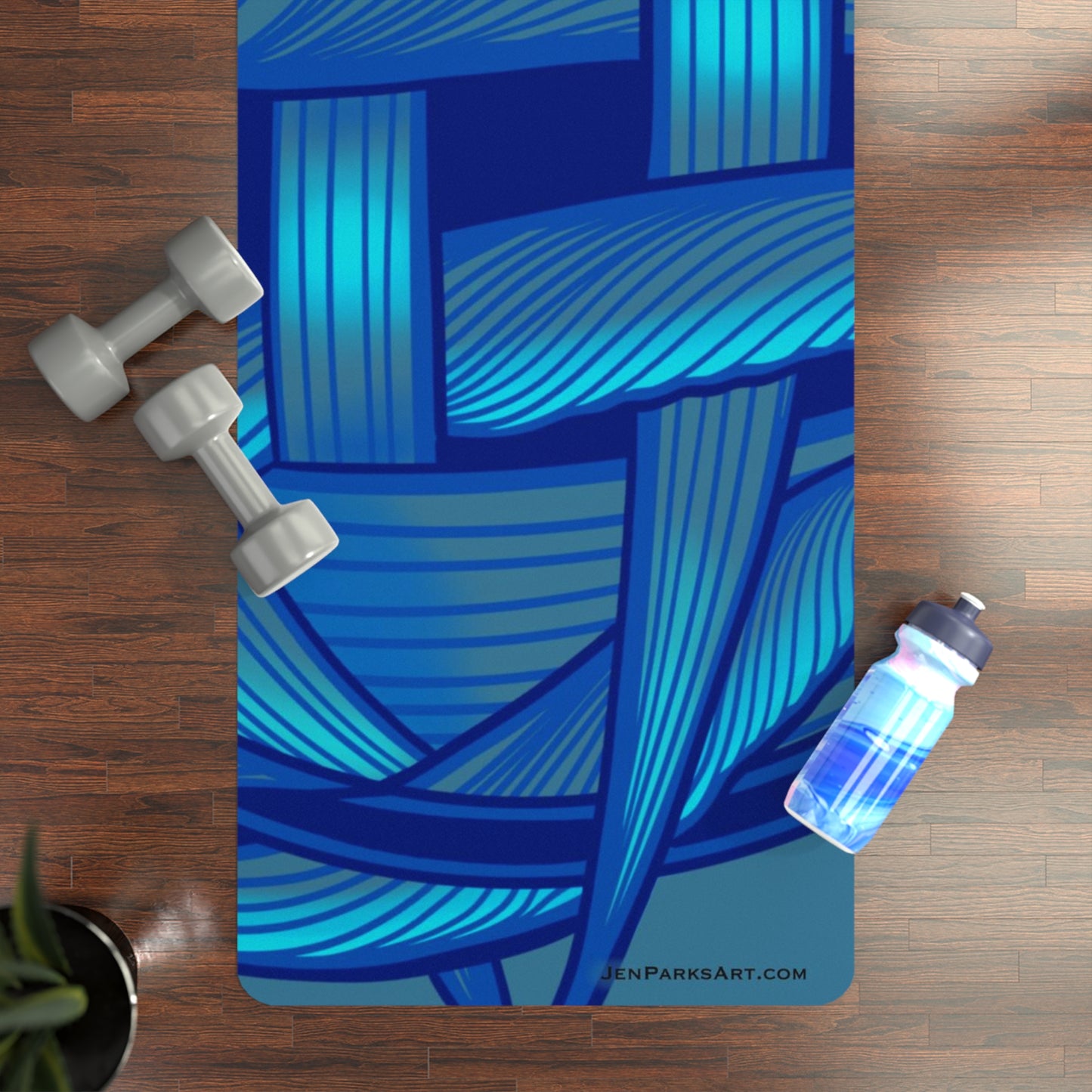 Art Yoga Mat Velvet Crush