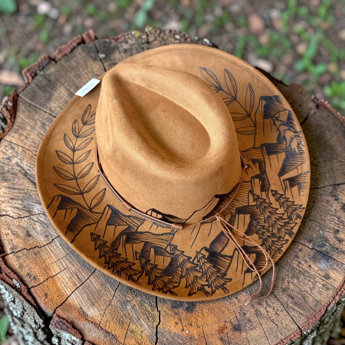 Wild & Wander Hand Burned With Original Design