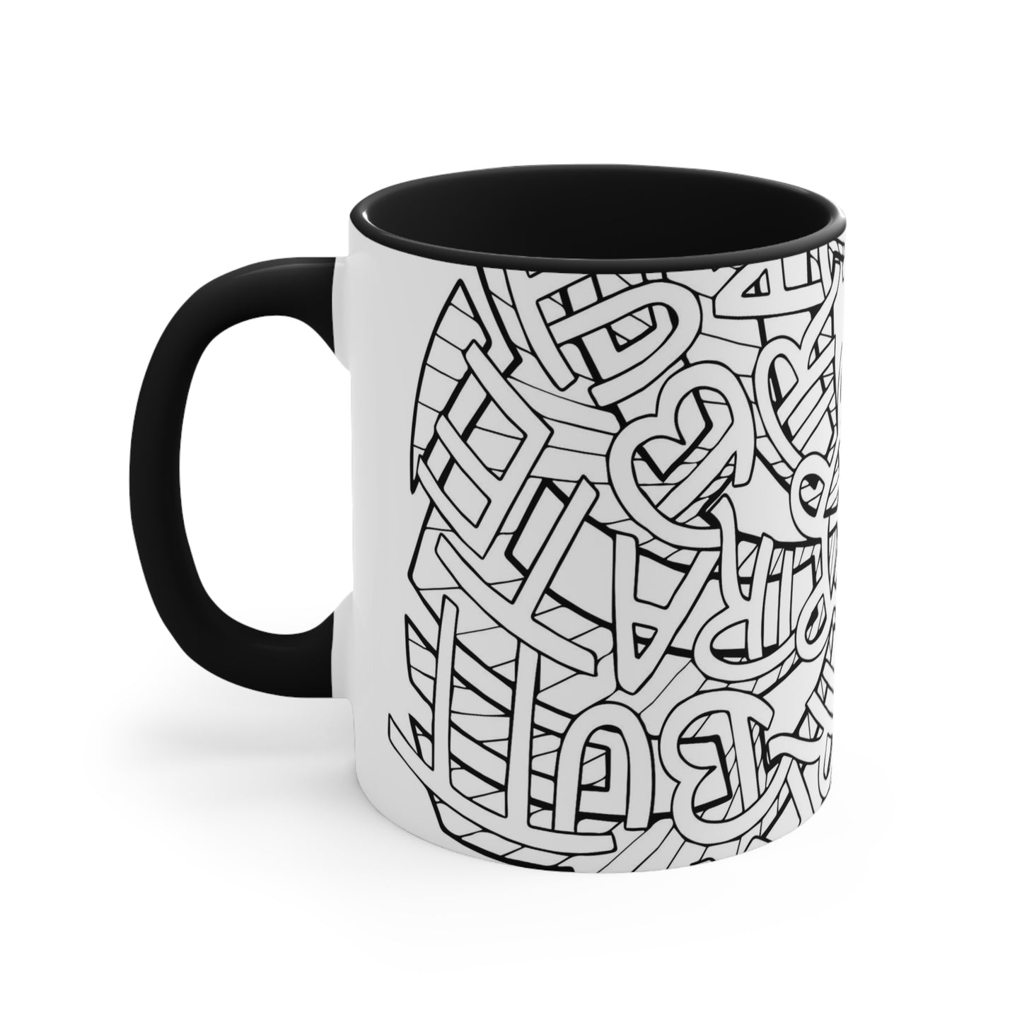 Mandala Mayhem Mug Butt Pirate