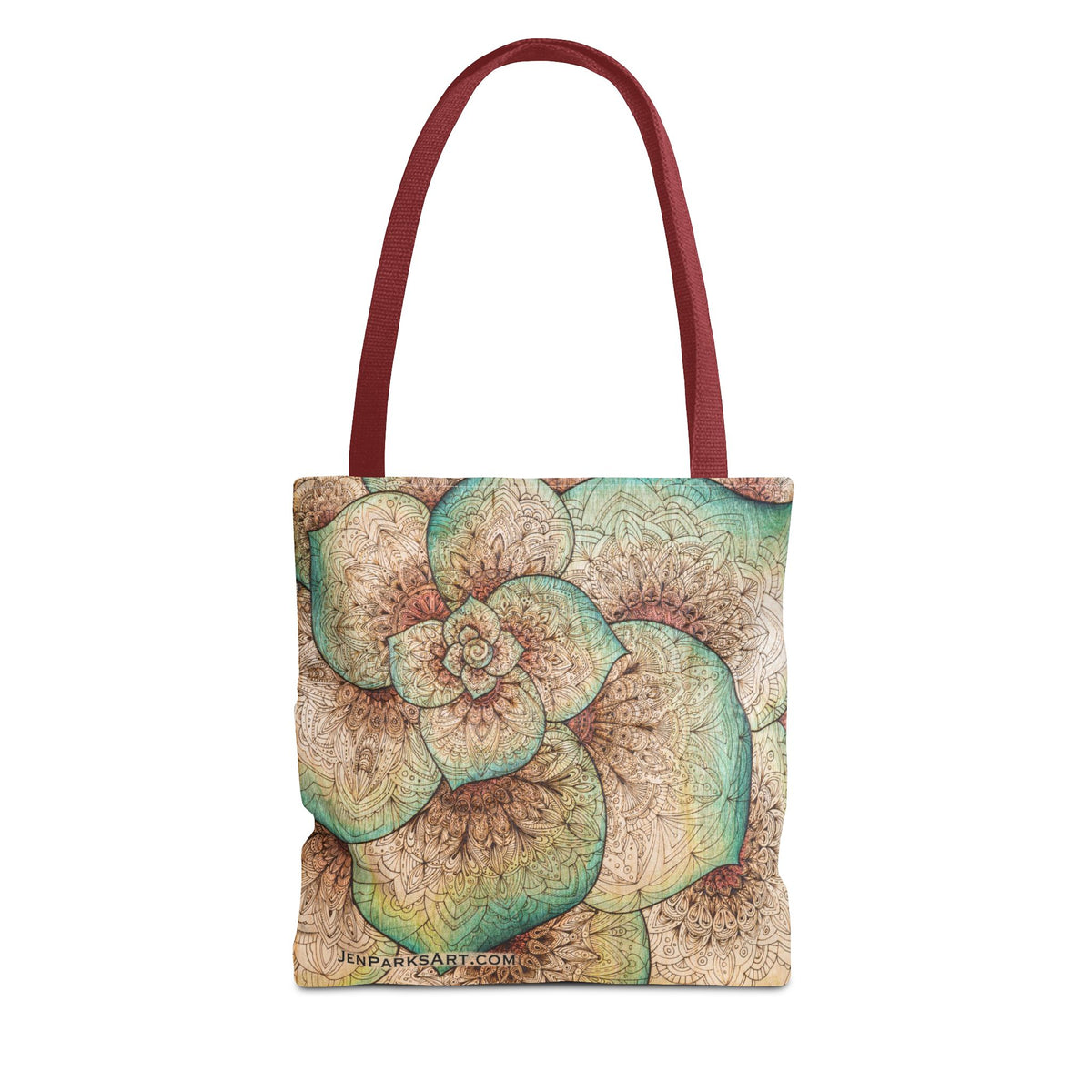 Succulent Art Tote Bag