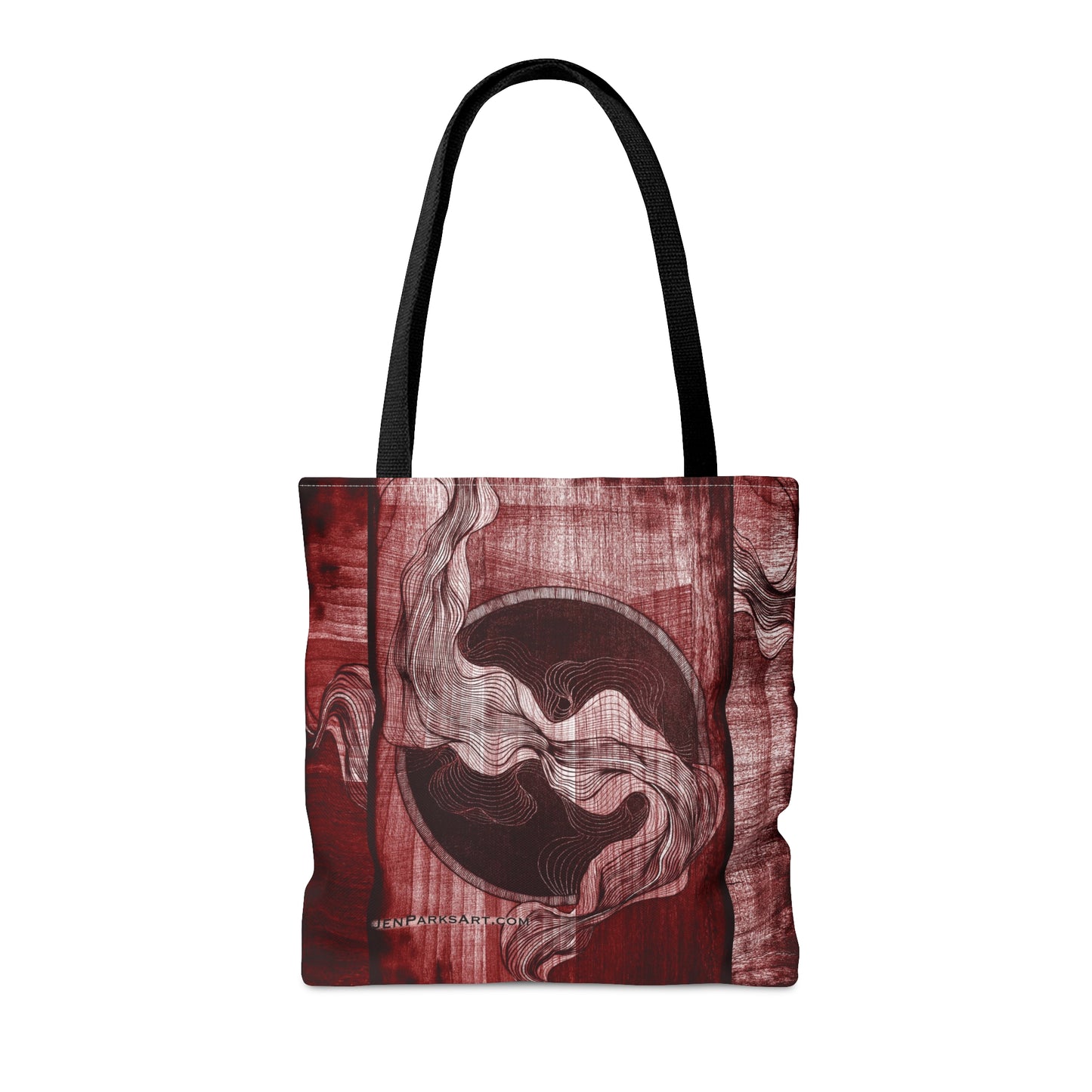 Art Tote Bag First Flow Red