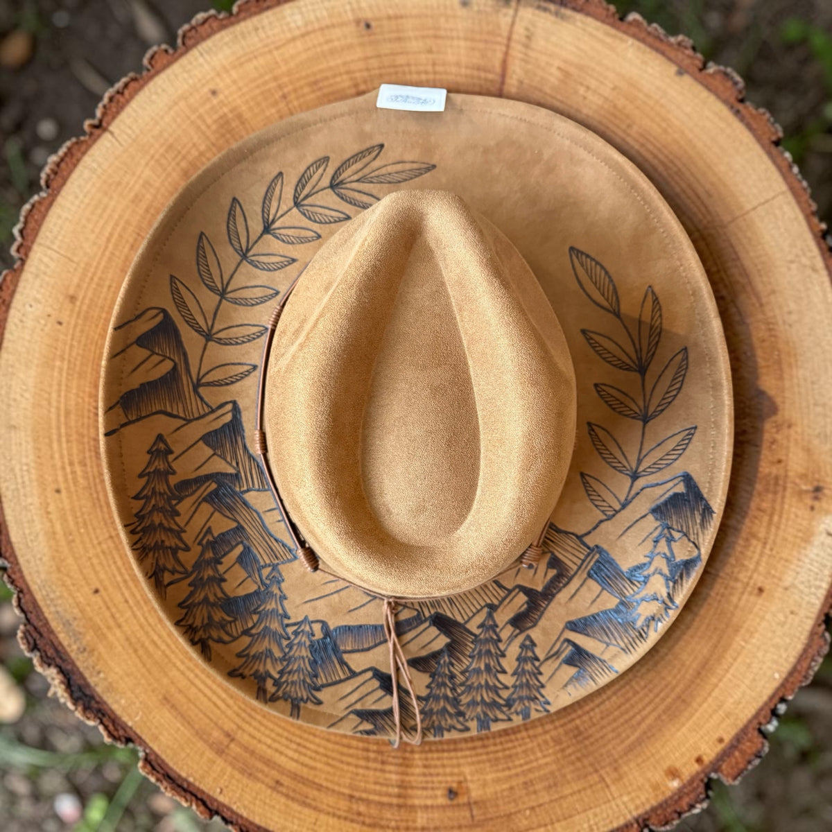 Wild & Wander Hand Burned With Original Design