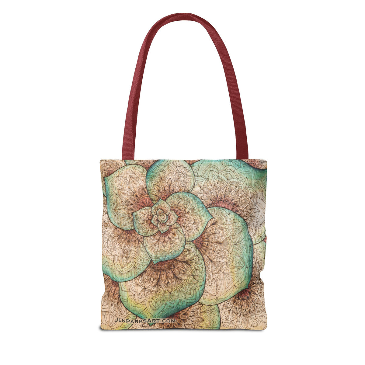 Succulent Art Tote Bag
