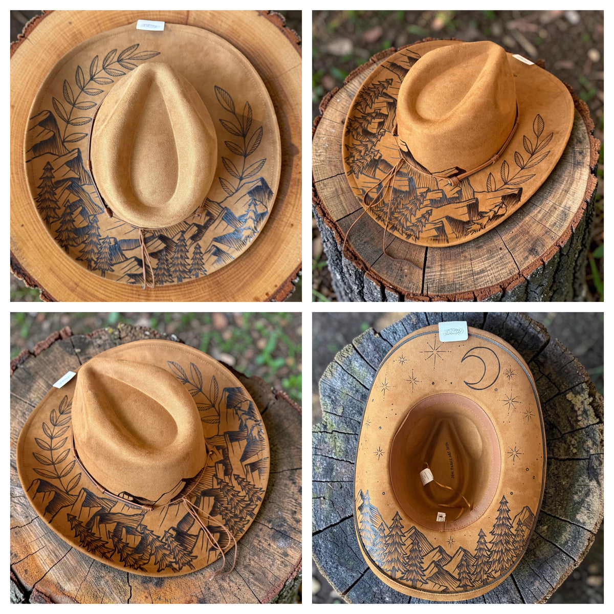 Wild & Wander Hand Burned With Original Design