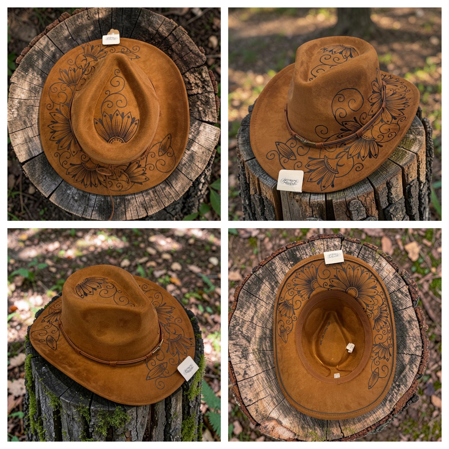 Carmel Abstract Flower Aussie Cowboy
