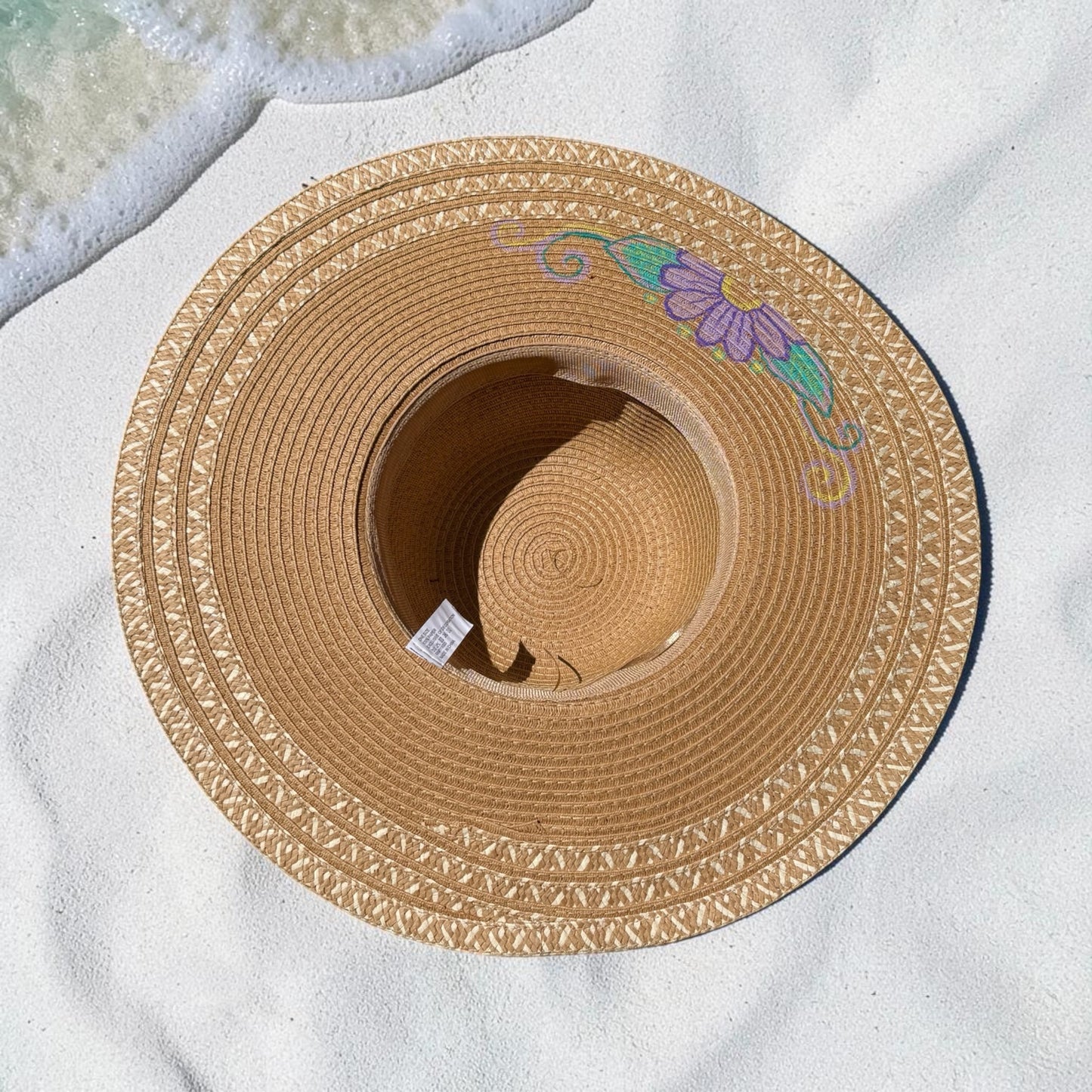 Purple Flower Sun Hat